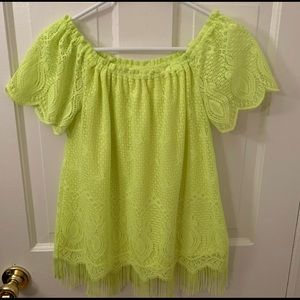 Off the Shoulder Marble Top